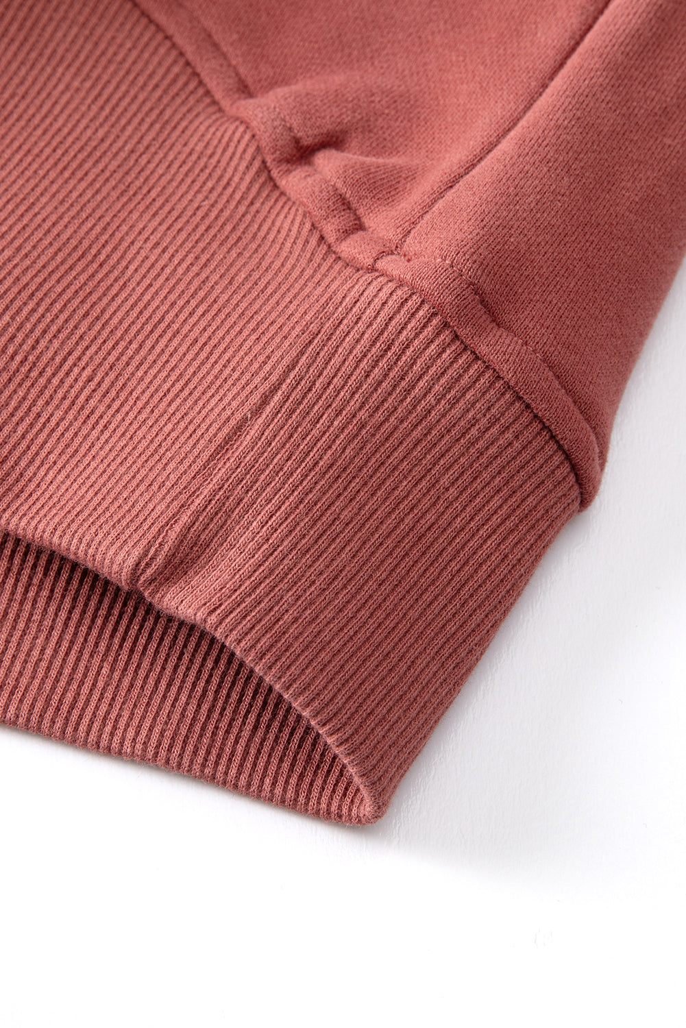 Elmwood Zip Up Stand Collar Ribbed Thumbhole Sleeve Sweatshirt