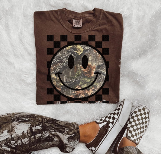 RT Retro Camo - Espresso Tee