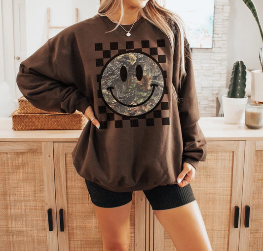 RT Retro Camo Brown - Sweatshirt