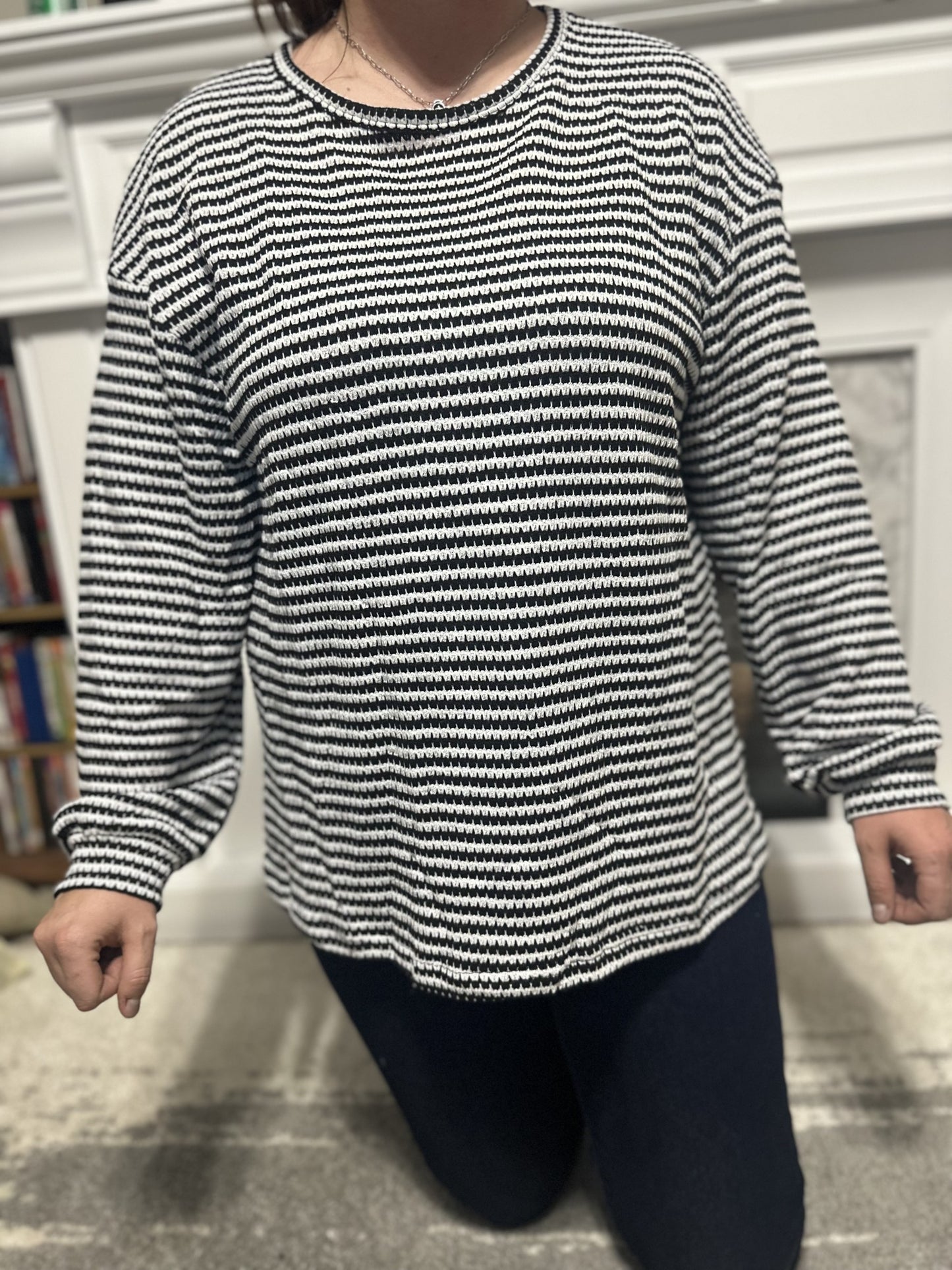 Stripped Long Sleeve Shirt